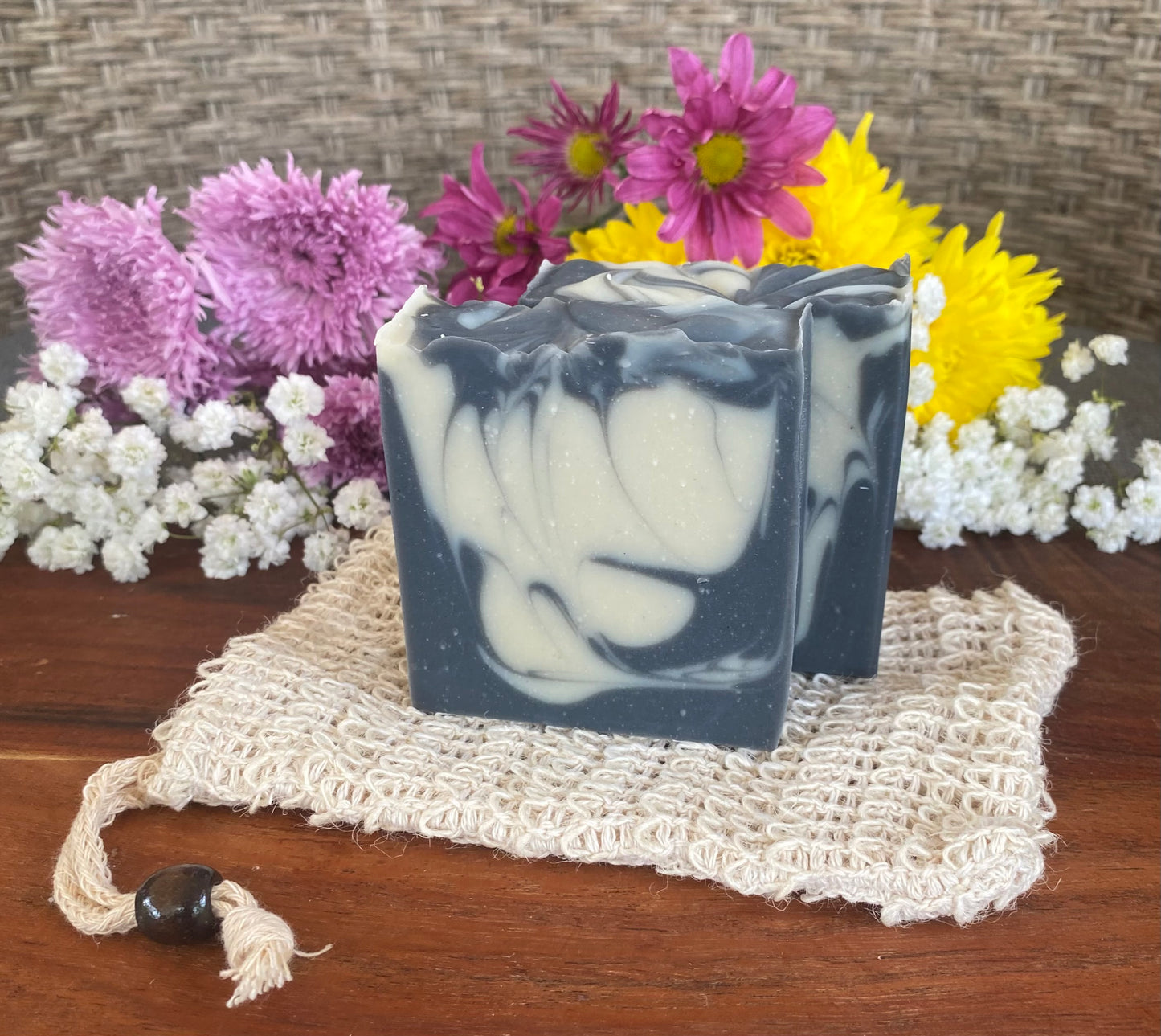 Activated Charcoal & Bentonite Clay Essential Oil Soap