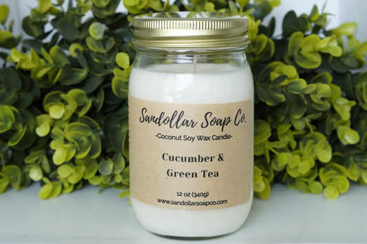 Cucumber & Green Tea Candle