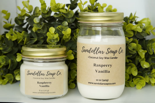 Raspberry Vanilla Candle